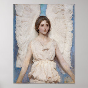 Angel (1887) painting by Abbott Handerson Thayer Poster