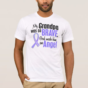 Angel 1 Grandpa Esophageal Cancer T-Shirt