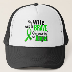 Angel 1 Non-Hodgkin's Lymphoma Wife Trucker Hat
