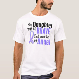 Angel 2 Daughter Stomach Cancer T-Shirt