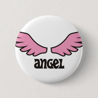 angel 2 inch round button