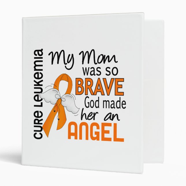 Angel 2 Mom Leukaemia Binder (Front/Inside)