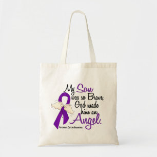 Angel 2 Son Pancreatic Cancer Tote Bag