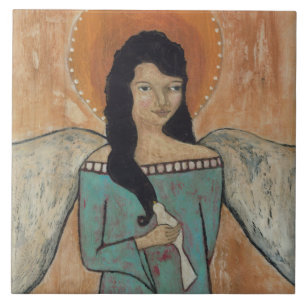 Angel 6" Ceramic Tile