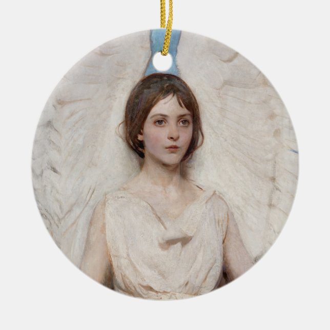 Angel - Abbott Handerson Thayer Ceramic Ornament (Front)