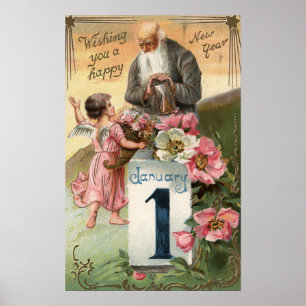 Angel and Father Time # 2 Poster