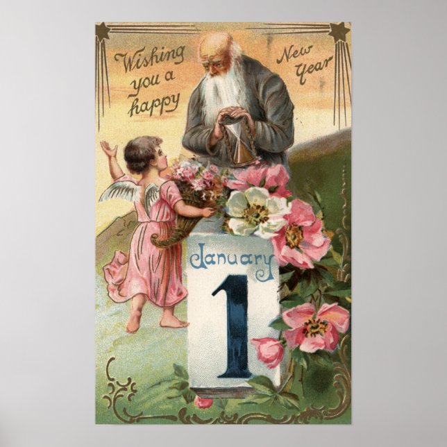 Angel and Father Time # 2 Poster (Front)