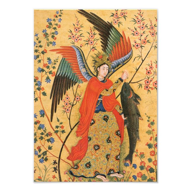 Angel and Fish Photo Print (Front)