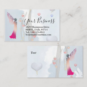 Angel and Hearts Business Card
