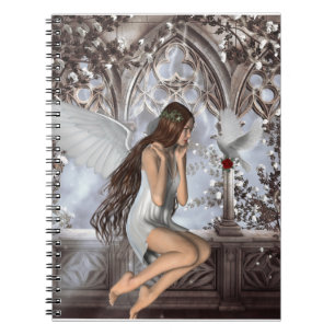 Angel and Her Dove Notebook