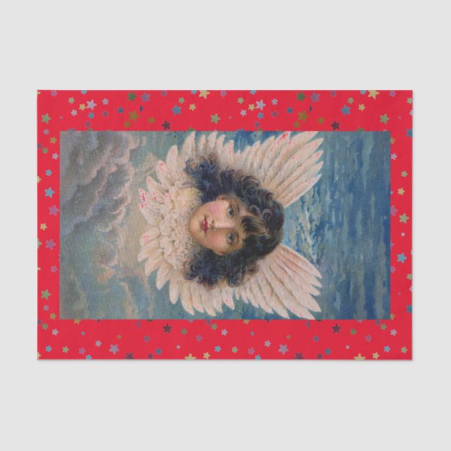 ANGEL AND STARS TISSUE PAPER (Front)