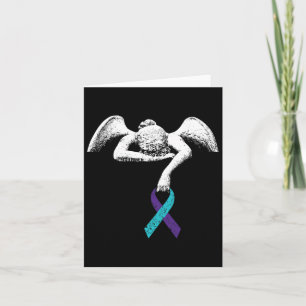 Angel And Suicide Awareness Suicide Prevention Clo Card