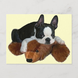 angel and the bear postcard