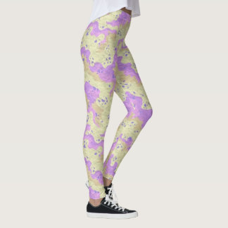 Angel Armour Camouflage Spandex Workout Leggings