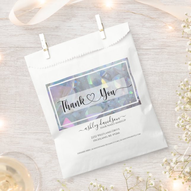 Angel Aura Quartz Business Shopping Papier Sacs (Coupé)