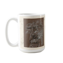 Angel avec Mug de café croisé
