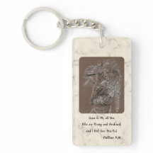 Angel avec Porte - clé croisé