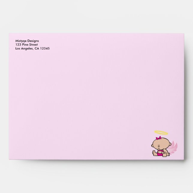 Angel Baby Envelope (Front)