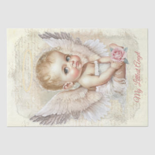 Angel Baby "My Littlest Angel" Personalize Tissue Paper