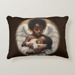 Angel babys accent pillow