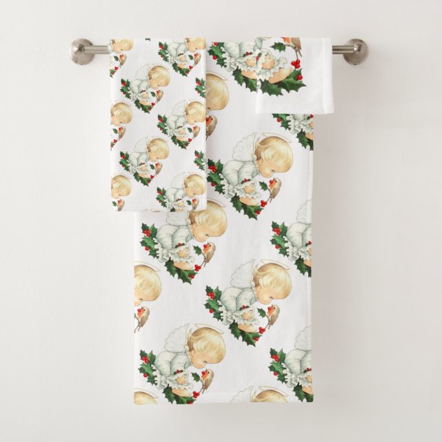 Angel Bath Towel Set (Insitu)