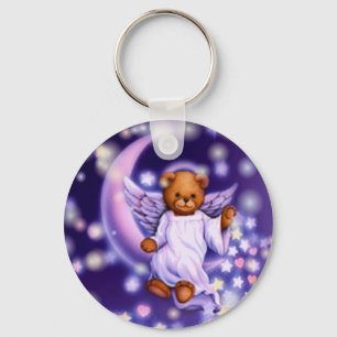 Angel Bear Keychain
