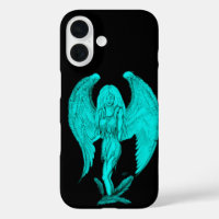 Angel , Black and Green design