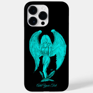 Angel , Black and Green design Case-Mate iPhone 14 Pro Max Case