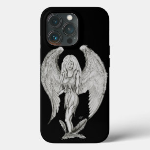 Angel - Black and white design iPhone 13 Pro Case
