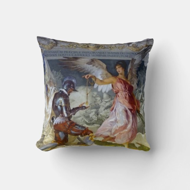 Angel Blessed Pillow (Front)