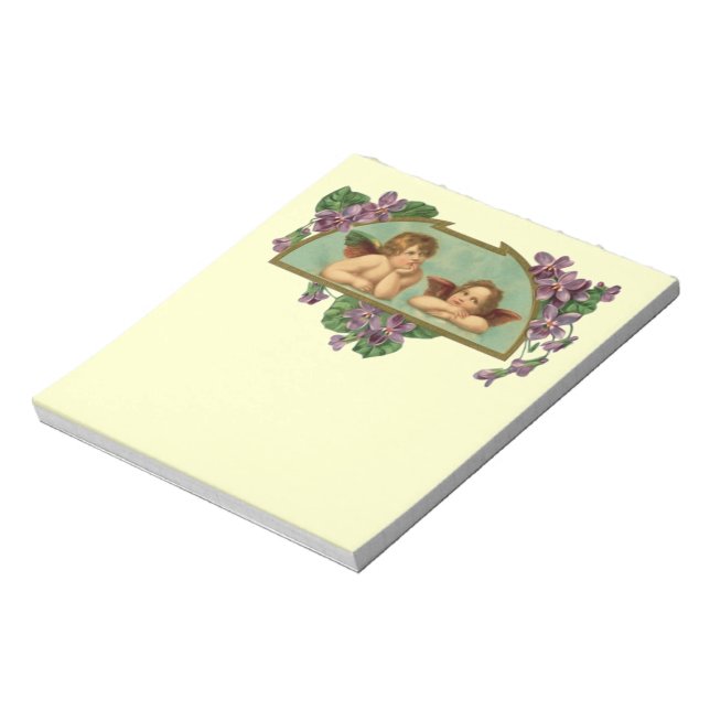 Angel Blessing Pray Personalize Destiny Destiny'S Notepad (Rotated)