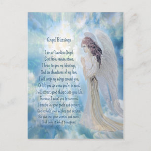 Angel Blessings Postcard