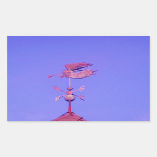 Angel BLOWING HORN WEATHER VANE Sticker