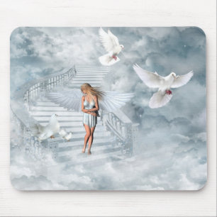 Angel Blue mousepad