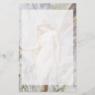Angel Border Stationery