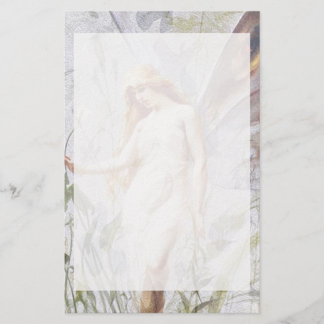 Angel Border Stationery (Front)