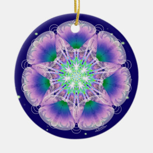 Angel Breath/Awareness Ceramic Ornament