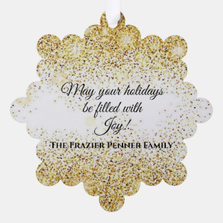 Angel Bright Paper Ornament (FRAZIER PENNER) Card