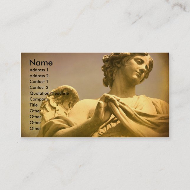 Angel Business Card (Front)