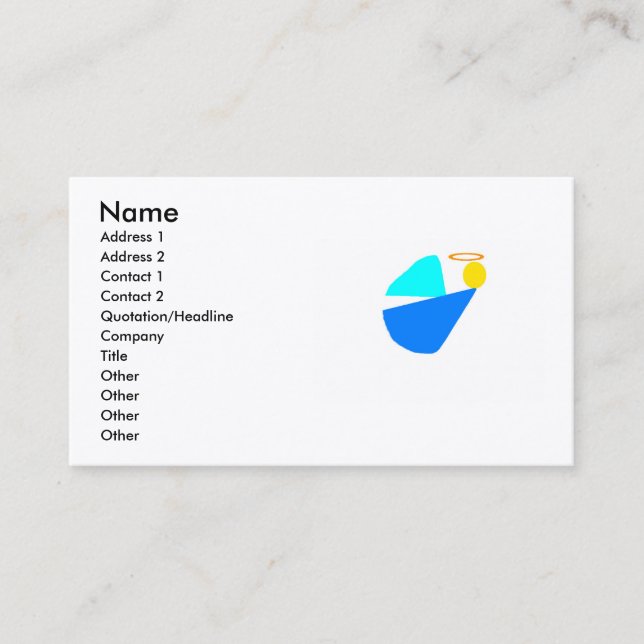 angel bussiness card (Front)