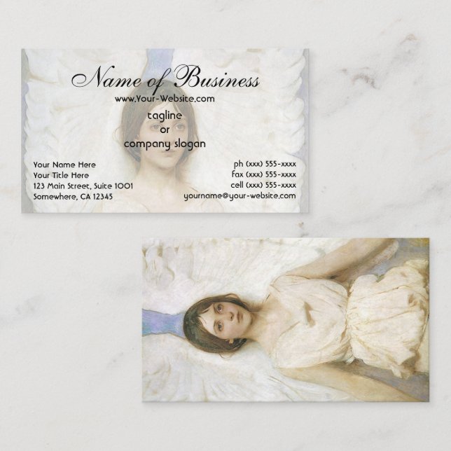 Angel by Abbott Thayer Business Card (Front/Back)
