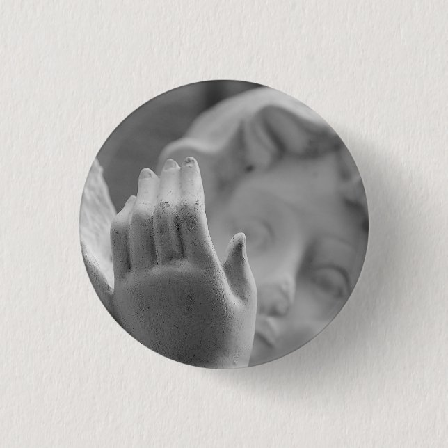 Angel by Shirley Taylor 1 Inch Round Button (Front)
