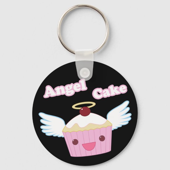 Angel Cake keychain (Front)