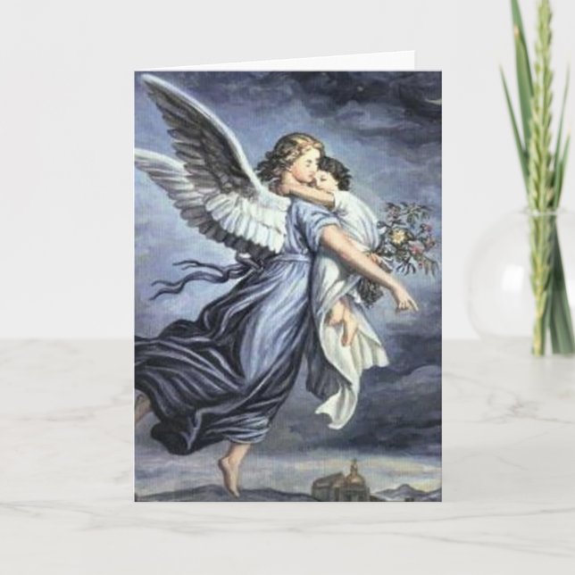 Angel Card with Prayer (Front)