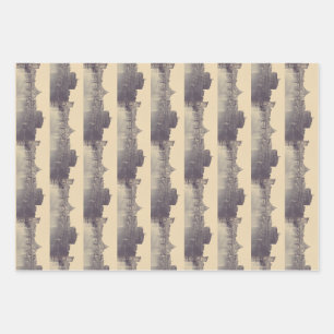 Angel castle and Vatican dome Wrapping Paper Sheet