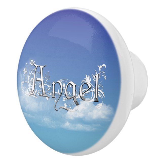 Angel Ceramic Knob (Right)