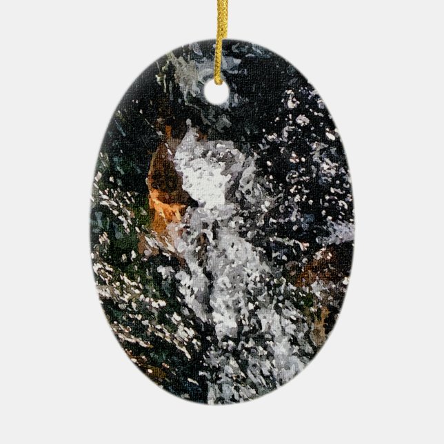 ANGEL CERAMIC ORNAMENT (Front)
