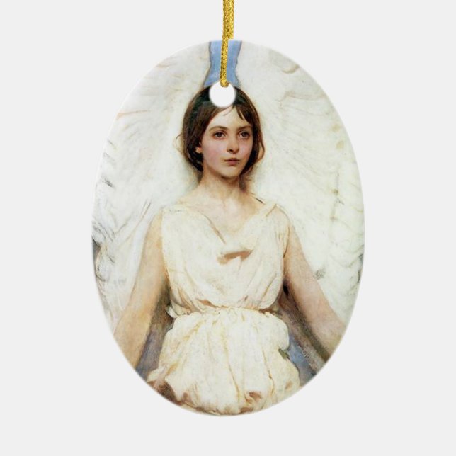 Angel Ceramic Ornament (Front)