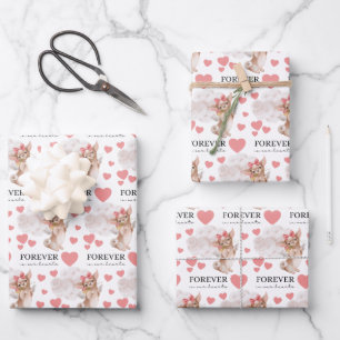 Angel Chihuahua Wrapping Paper Flat Sheet Set of 3