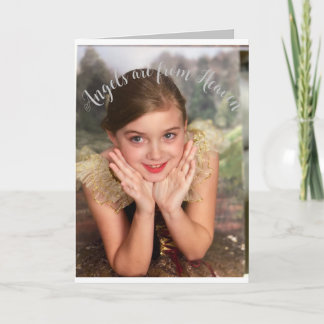 Angel Christmas Card 